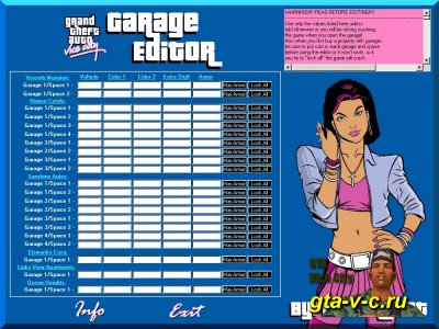 Garage Editor VC